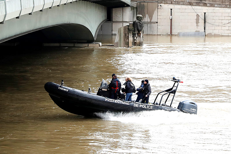 Hochwasser in Paris