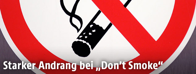 Schild "Rauchen verboten"
