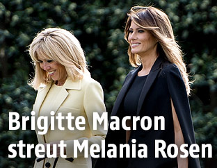 Brigitte Macron, Melania Trump