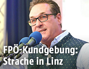 Vizekanzler Heinz-Christian Strache (FPÖ)