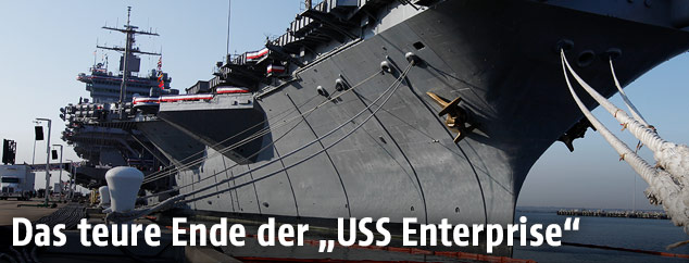USS Enterprise, 2012